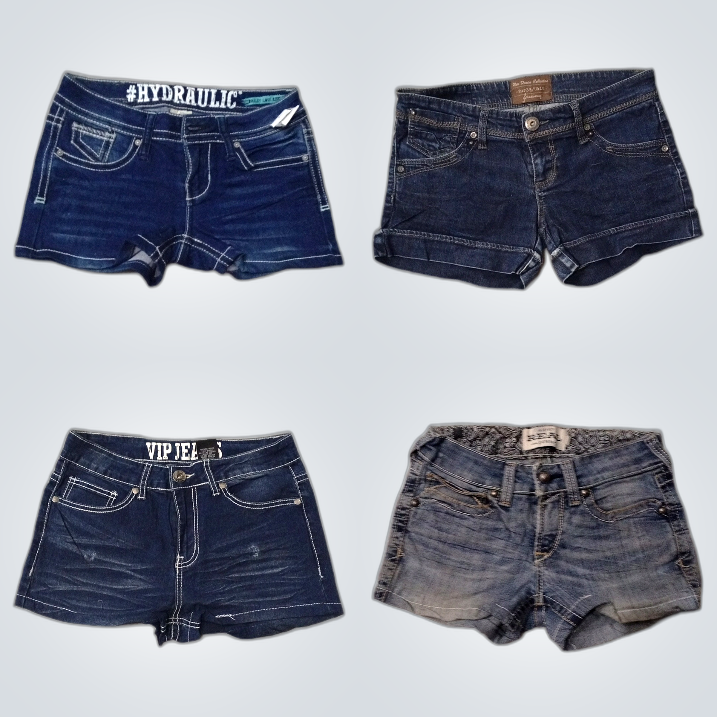 Y2K Denim Shorts Bundle