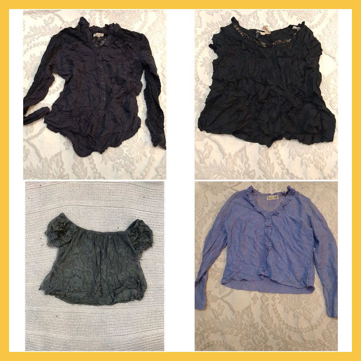 Lace & Ruffle Blouse Bundle - True Freedom, Americ..