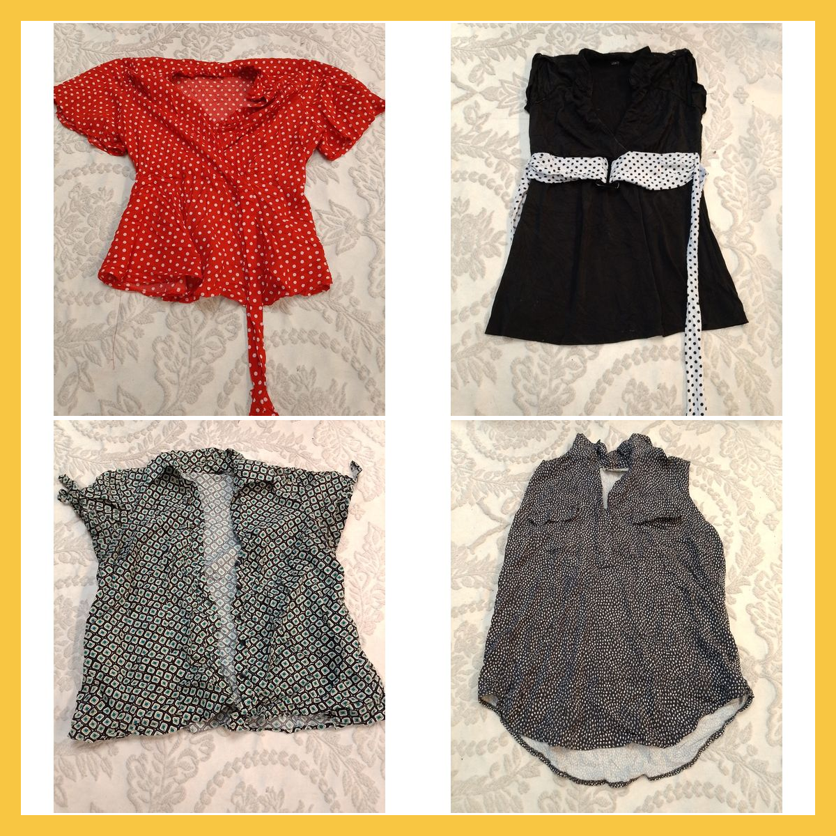 Polka Dot Blouse Bundle - LOFT, Ann Taylor, Montea..