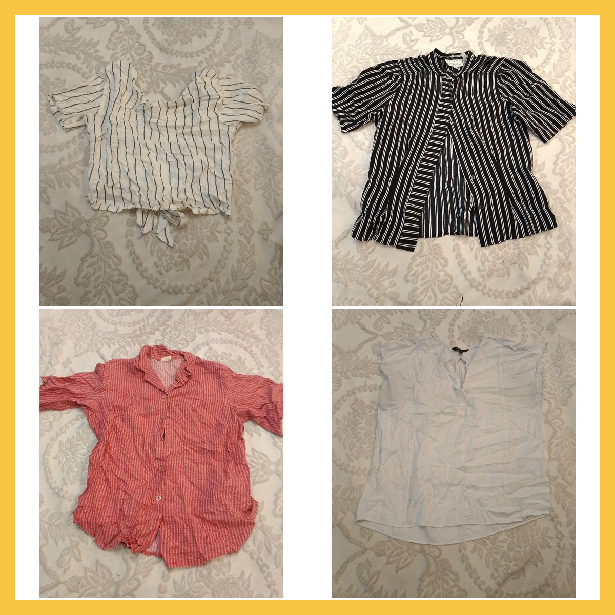 Striped & Solid Tops Bundle - Madewell, Banana Rep..
