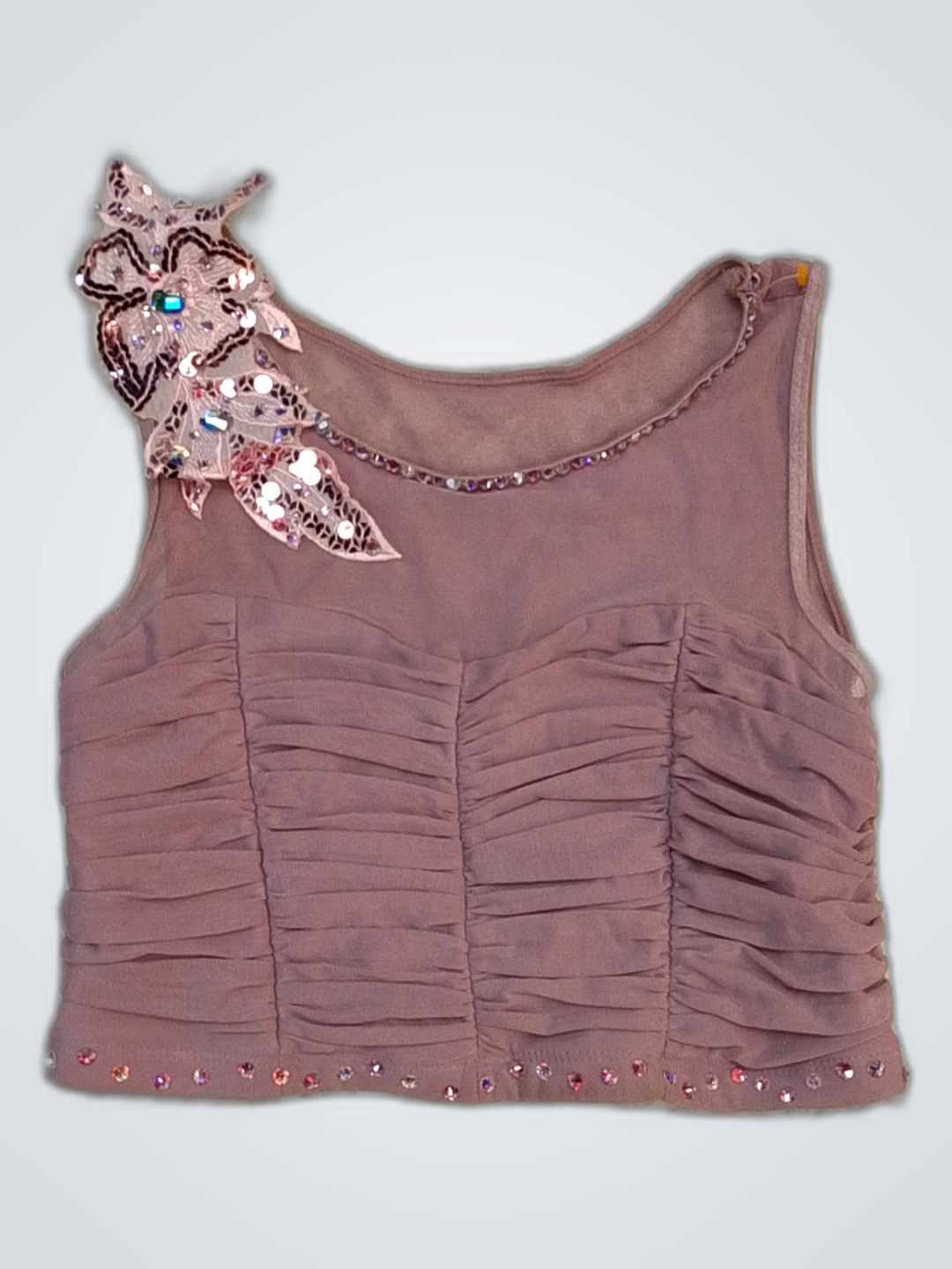 Pink Embellished Top