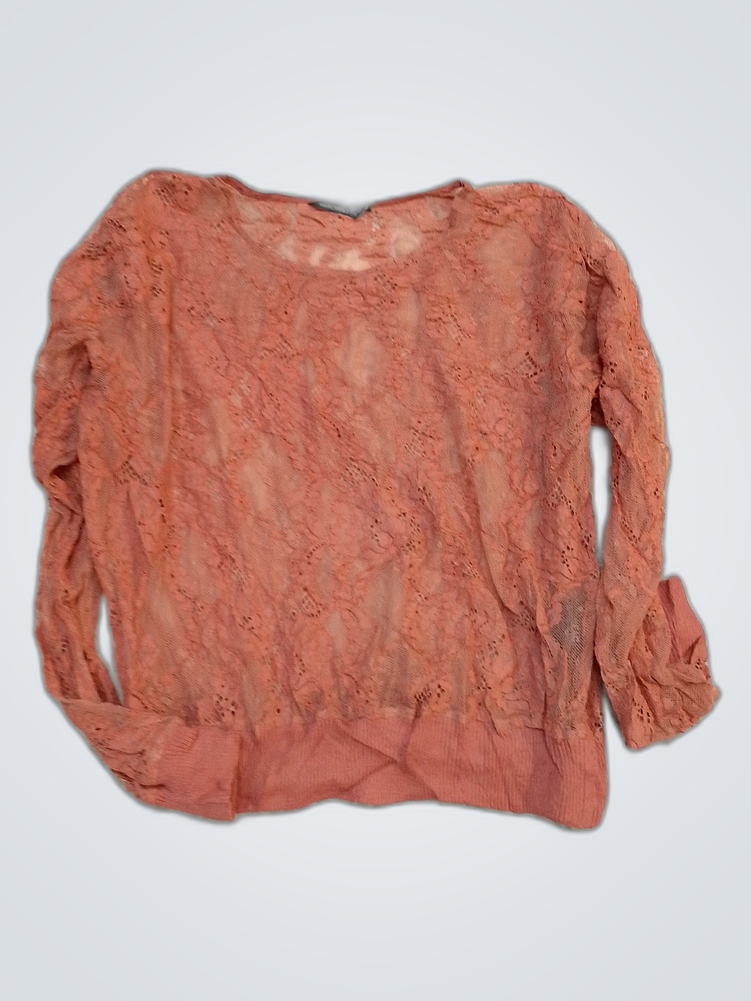 Marciano Pink Lace Blouse