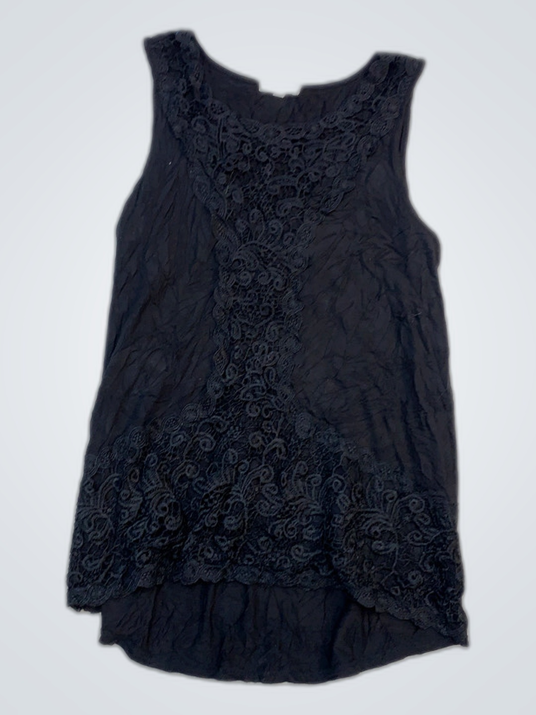 Maurices Top de Renda Preta