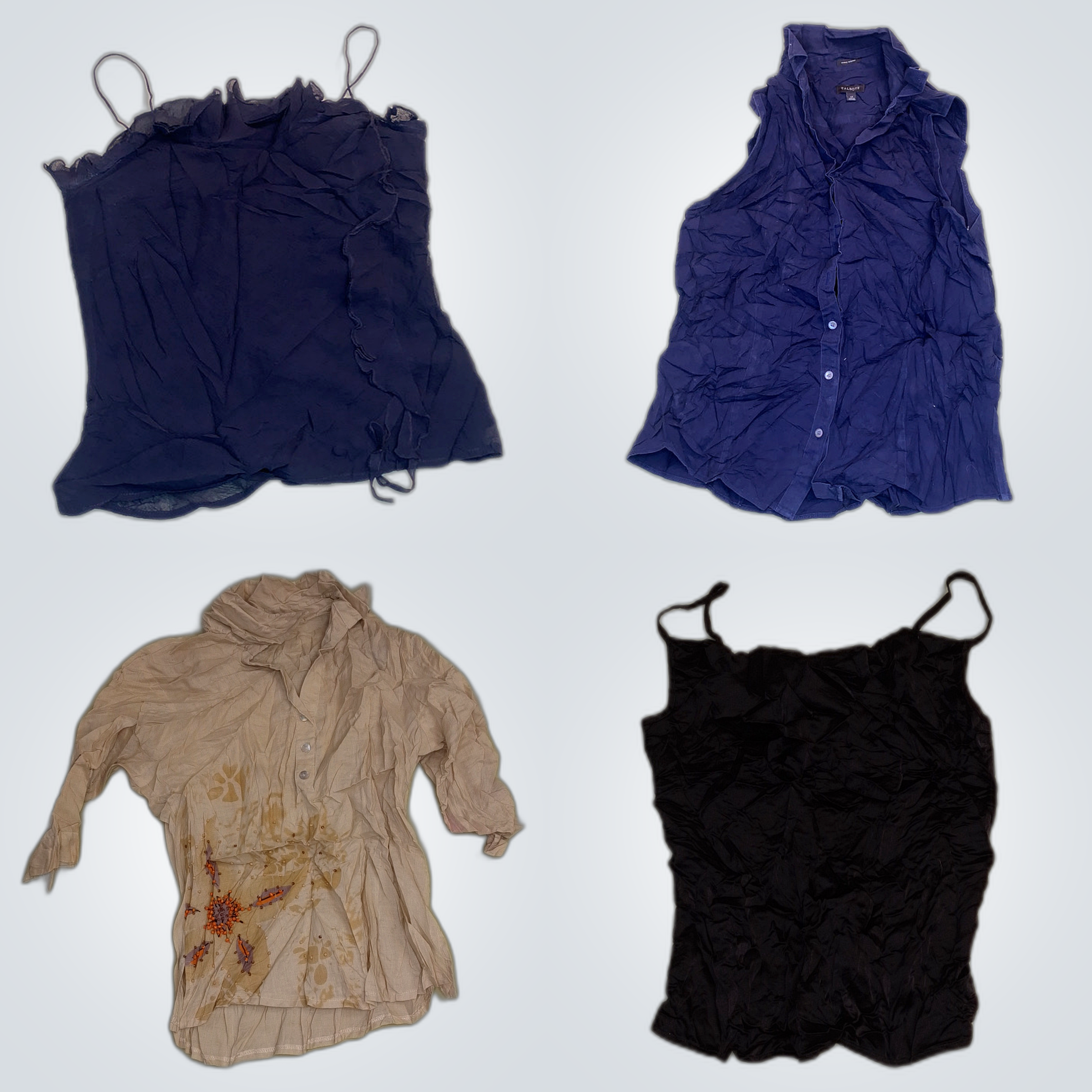 Designer Bundle: 10 Pc Women's Tops, Talbots, Dais..