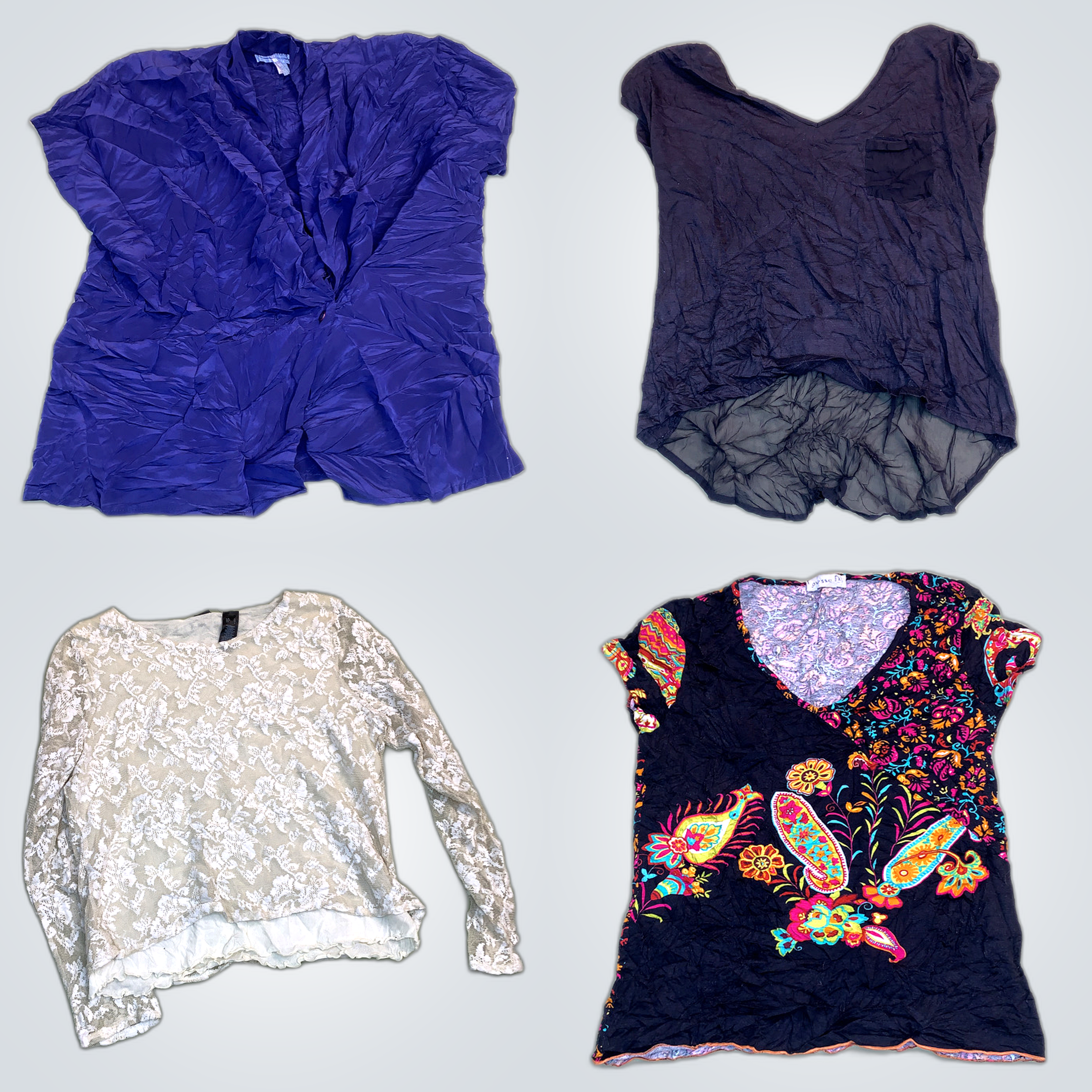 Designer Blouse Bundle: Impressions, Mudd, Torrid,..