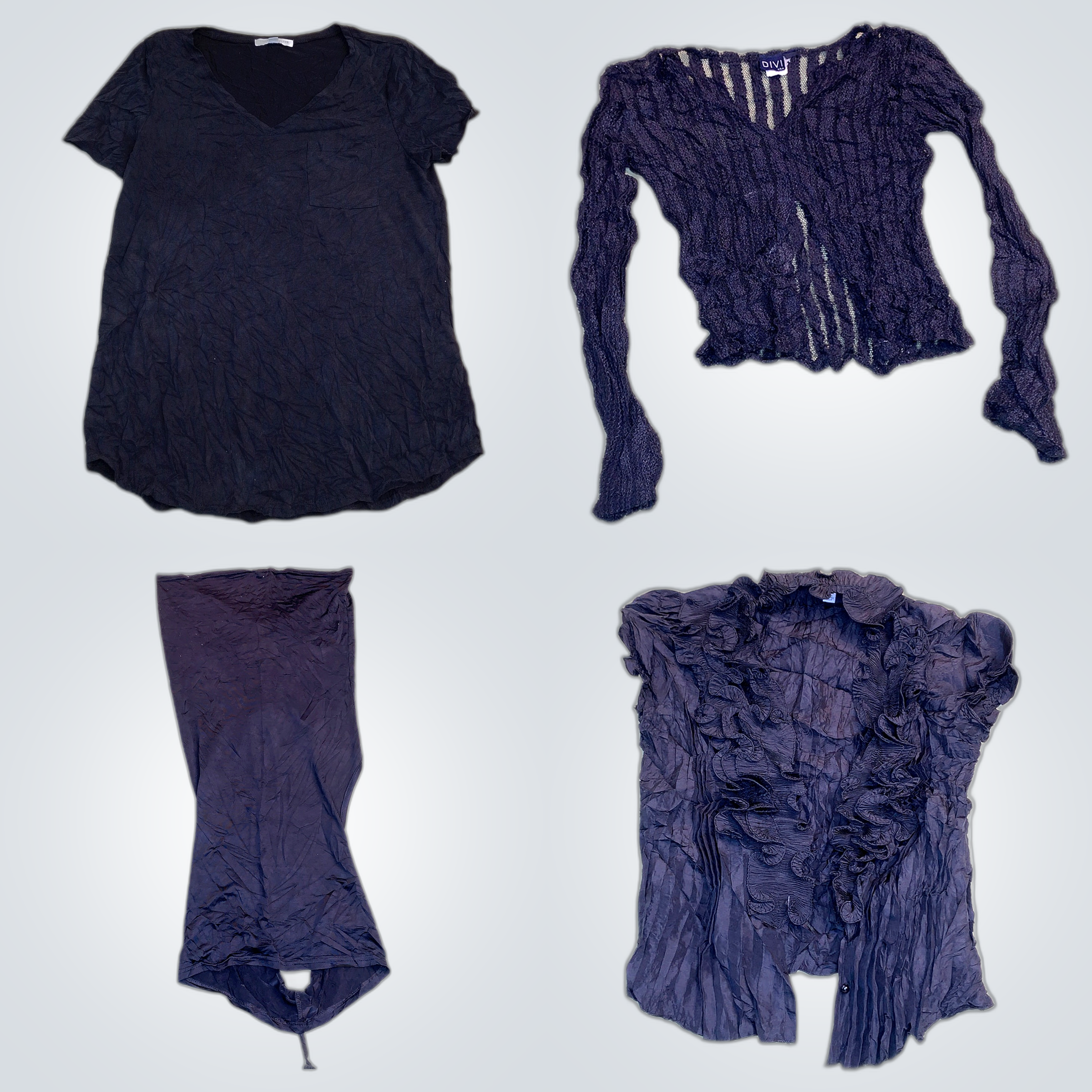 Mode-Bundle: 10-teiliges Mix aus Tops, Blusen & me..