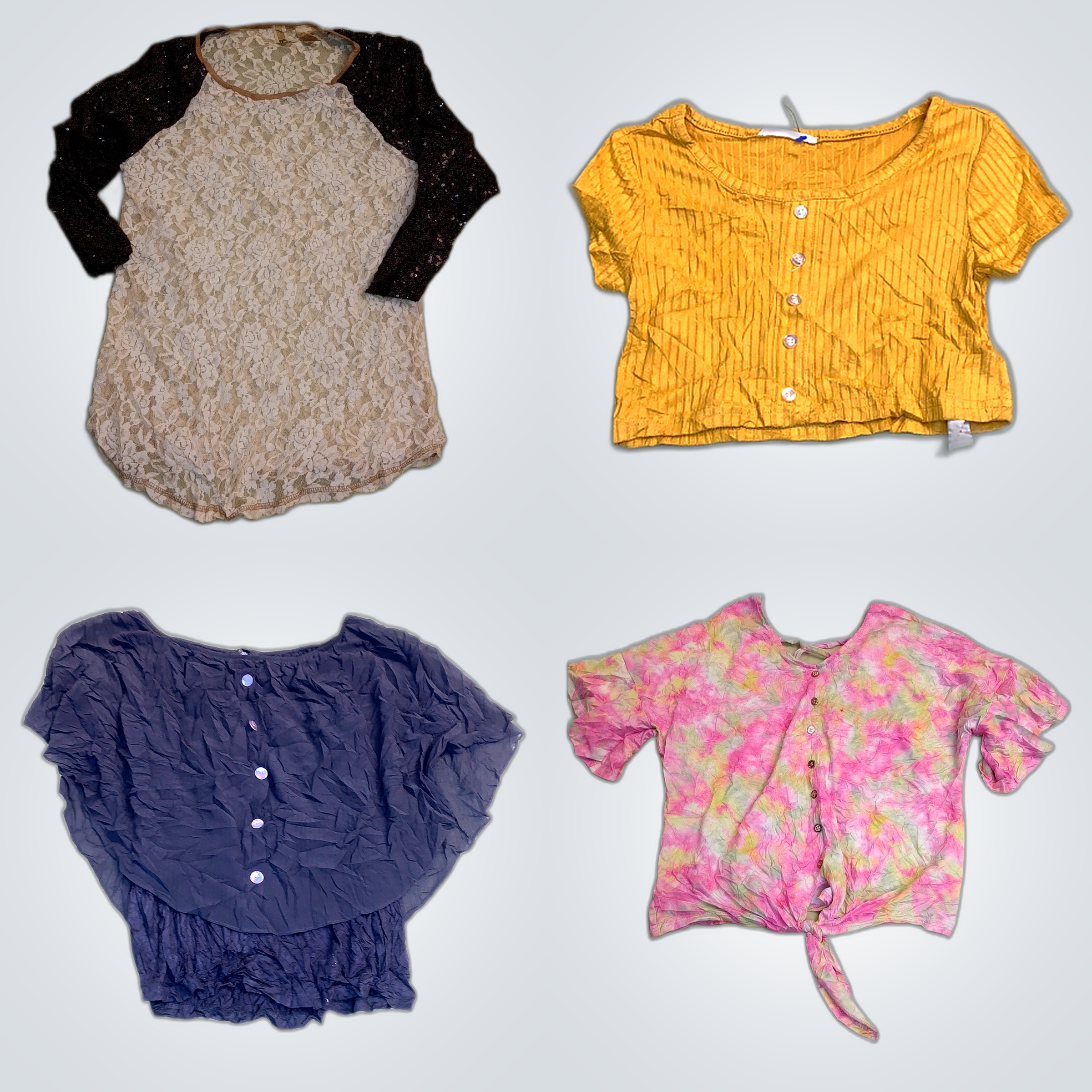 Gently Used Top Bundle A'GACI Miss Kalico BKE J Ji..