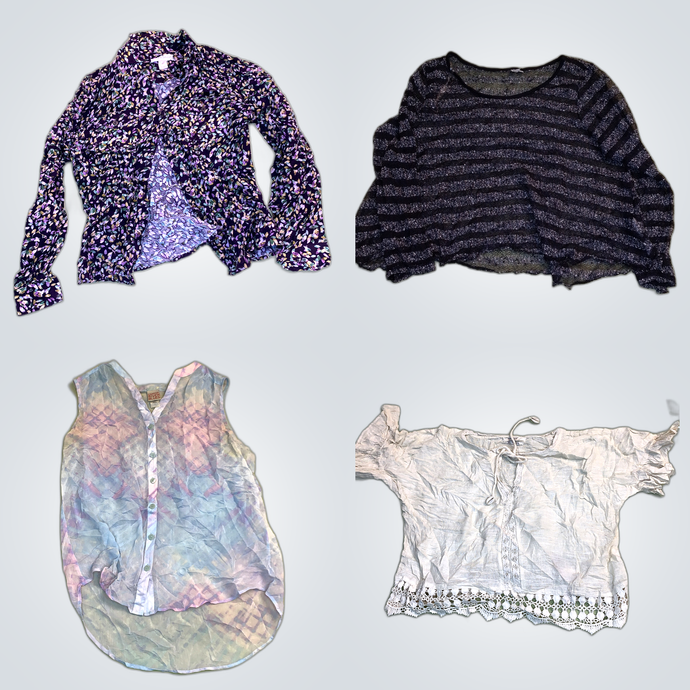 Pacote de Tops Femininos Designer J.Crew, Tapestry..