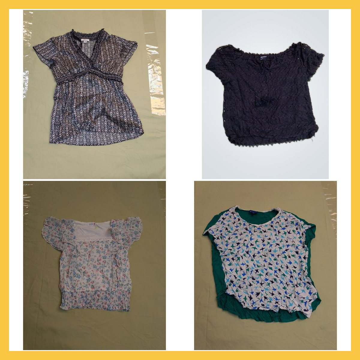 Floral & Printed Tops Bundle - SHEIN, No Boundarie..