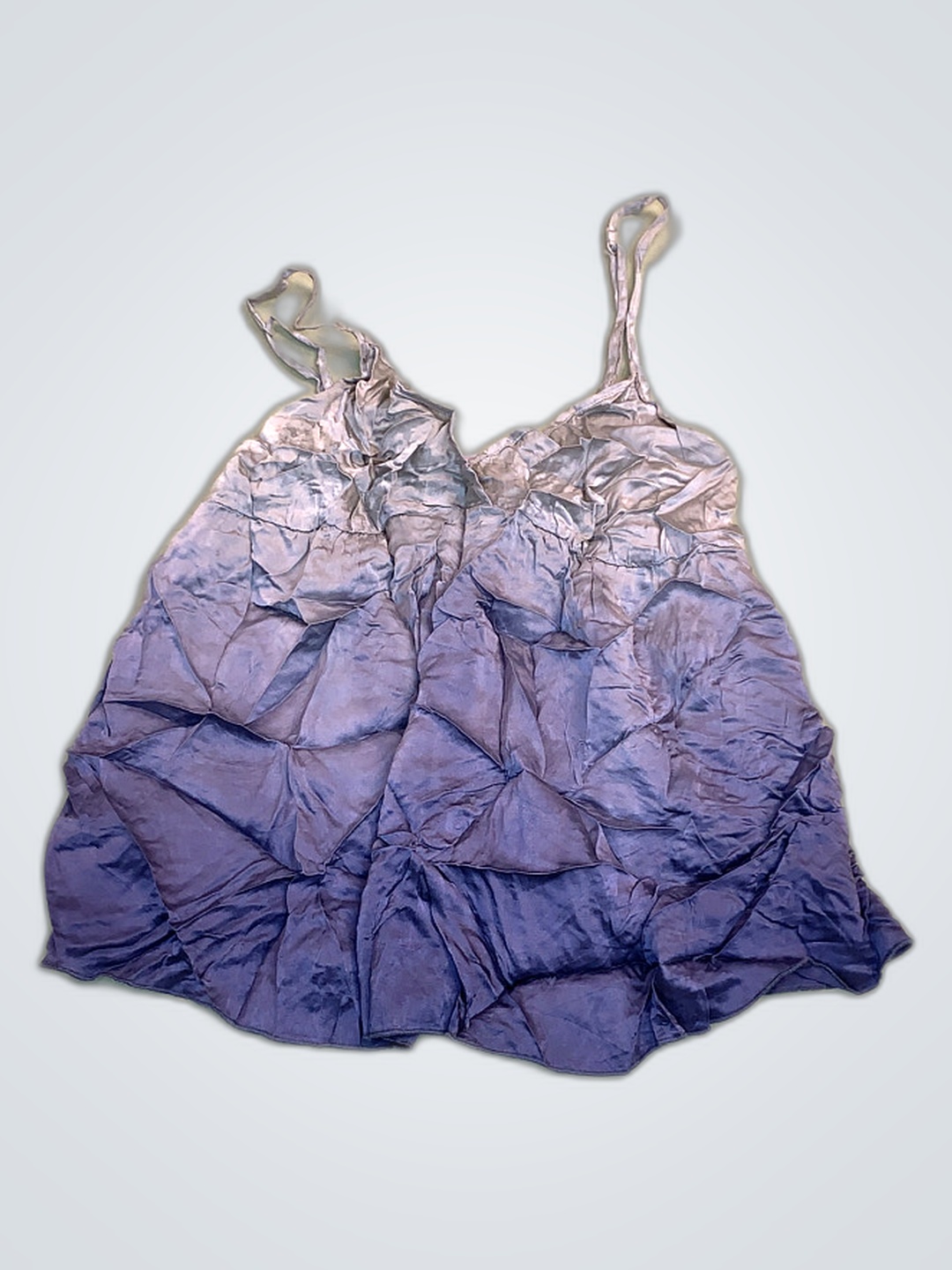 Crumpled Purple Tank Top