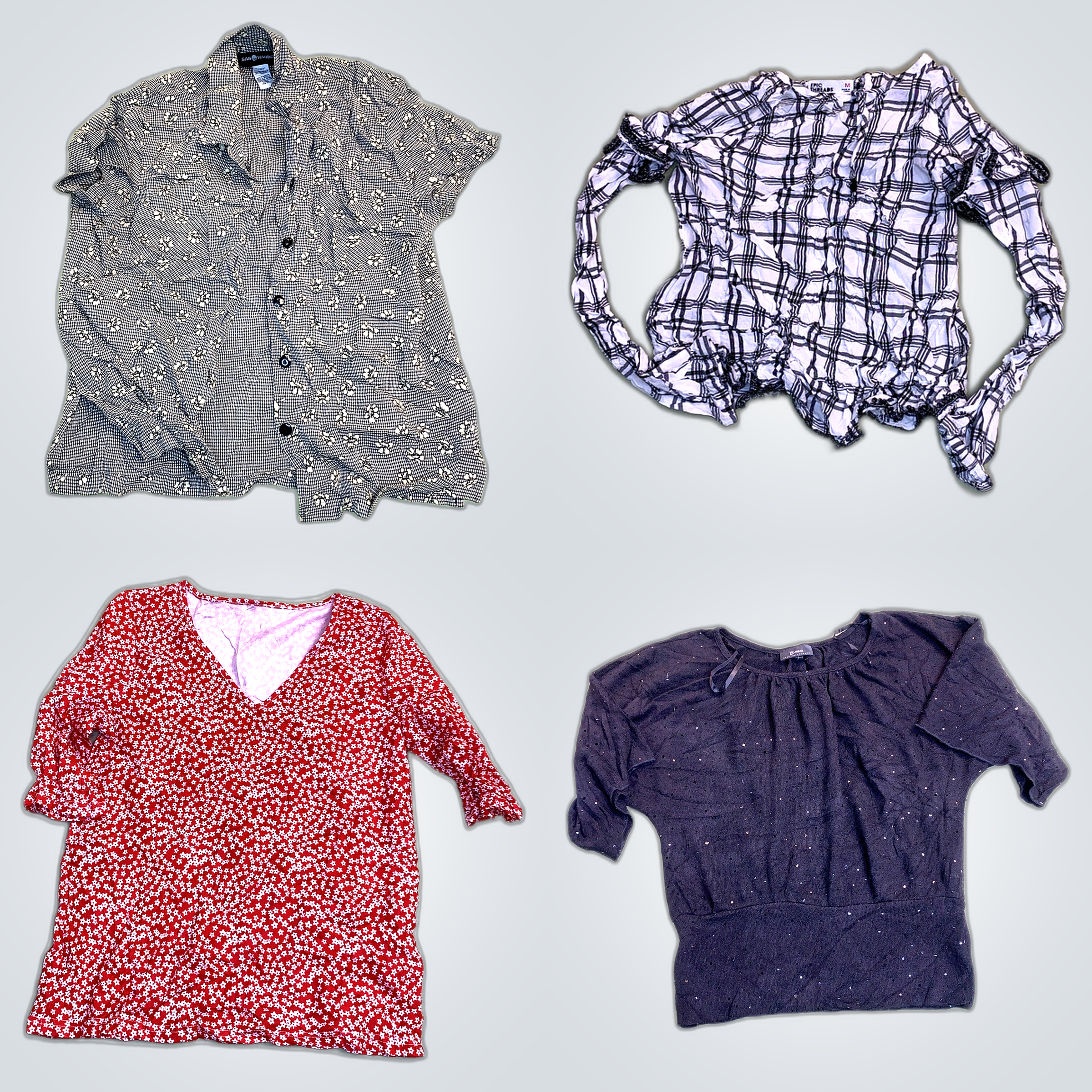 Pacchetto di top usati con cura - LOFT, Forever 21..