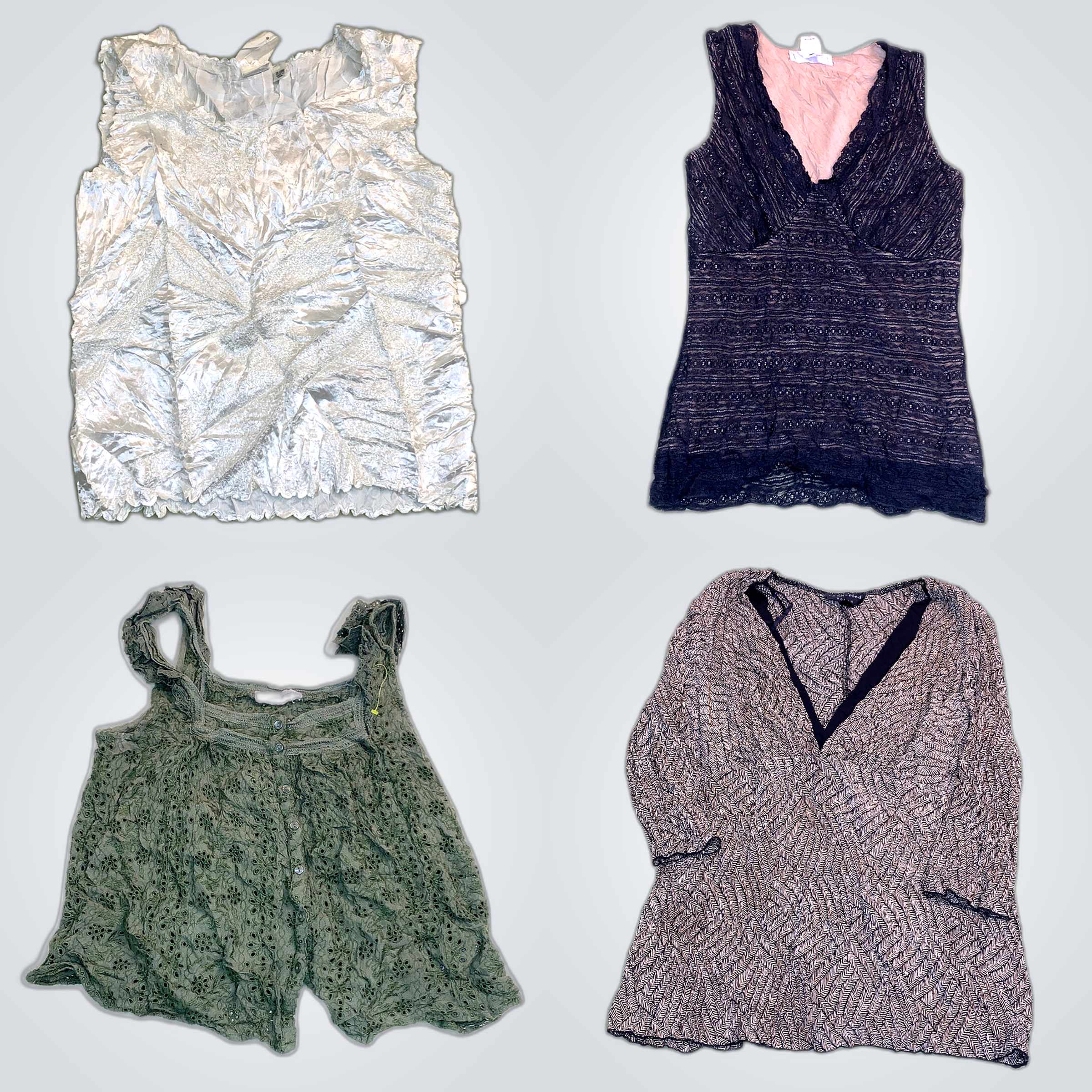 Spitzenblusen & Tops Bundle - WHBM, Mossimo, BCBGM..