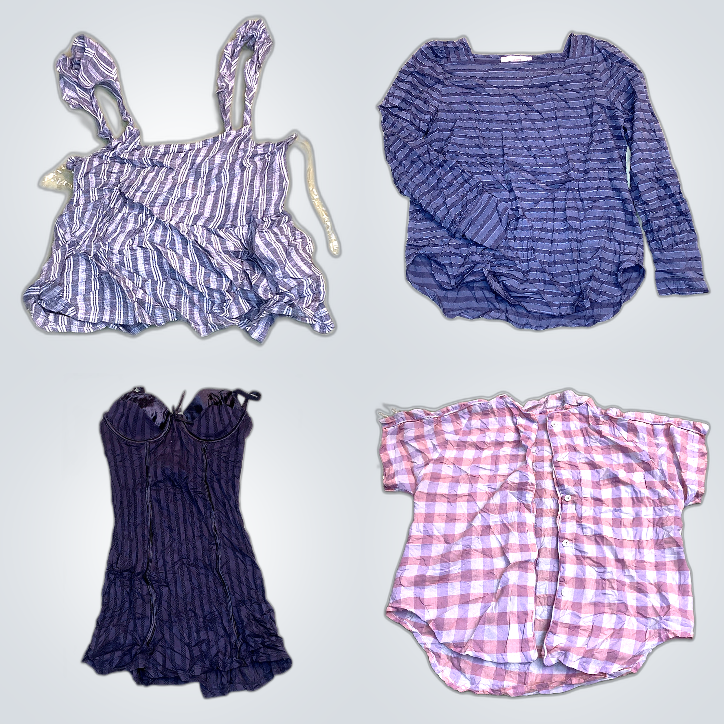 Designer Bundle: 10 Pc Women's Tops, Dresses - LOF..