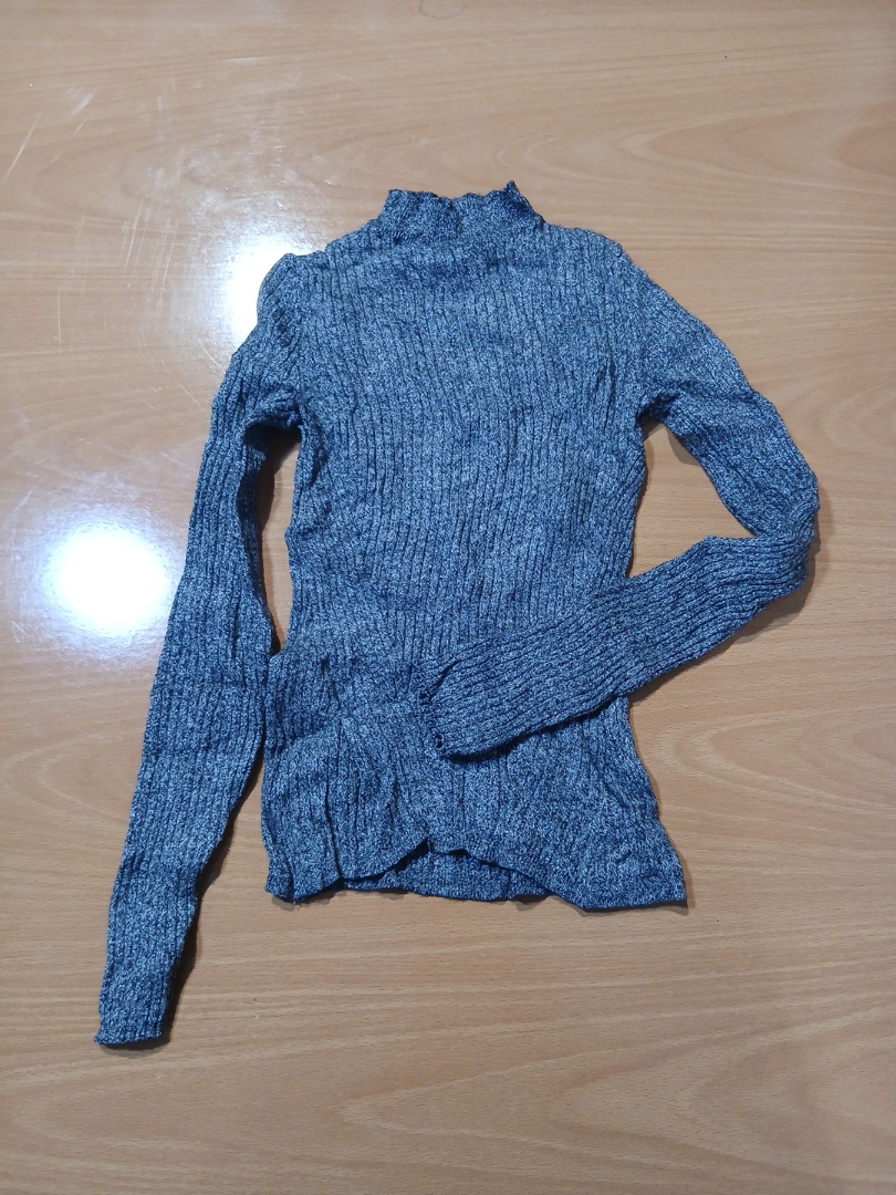 Bershka Ribbed Turtleneck Sweater