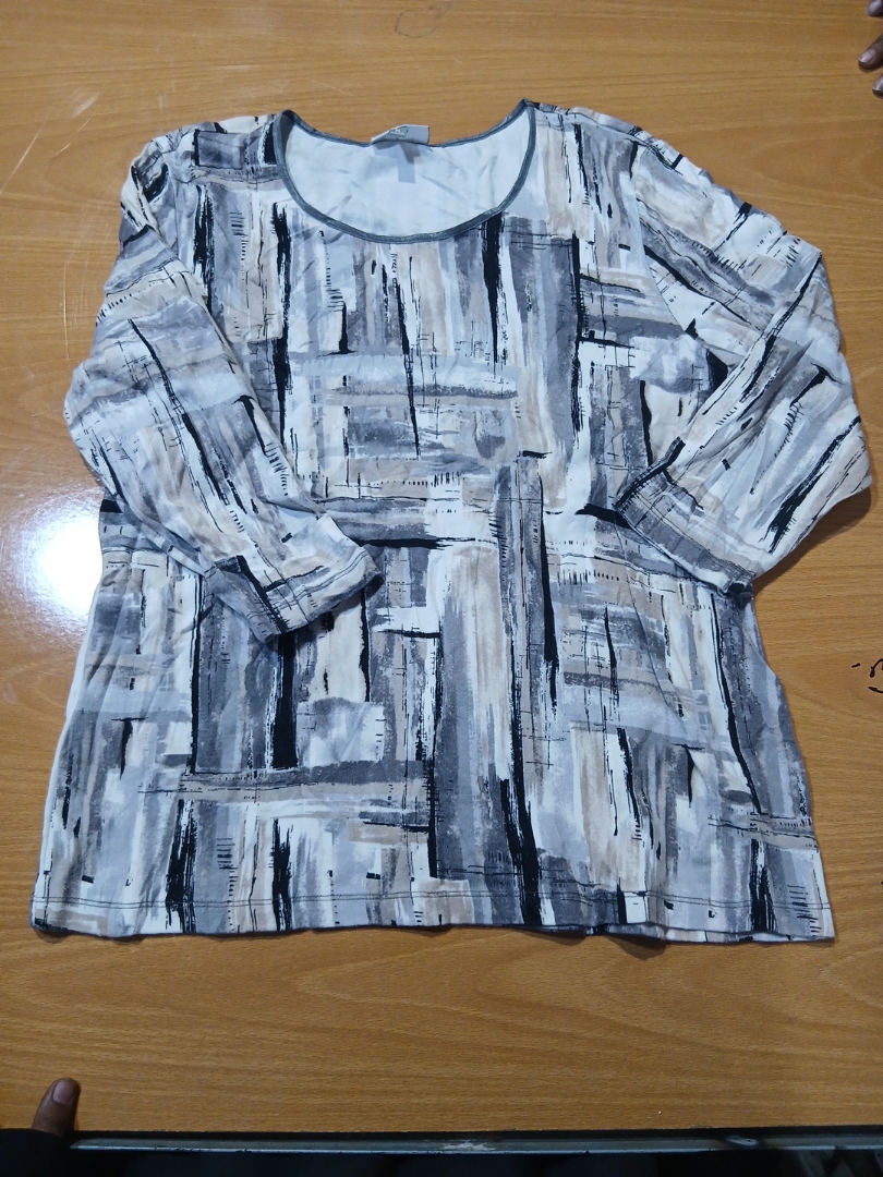 JM Collection Printed Top