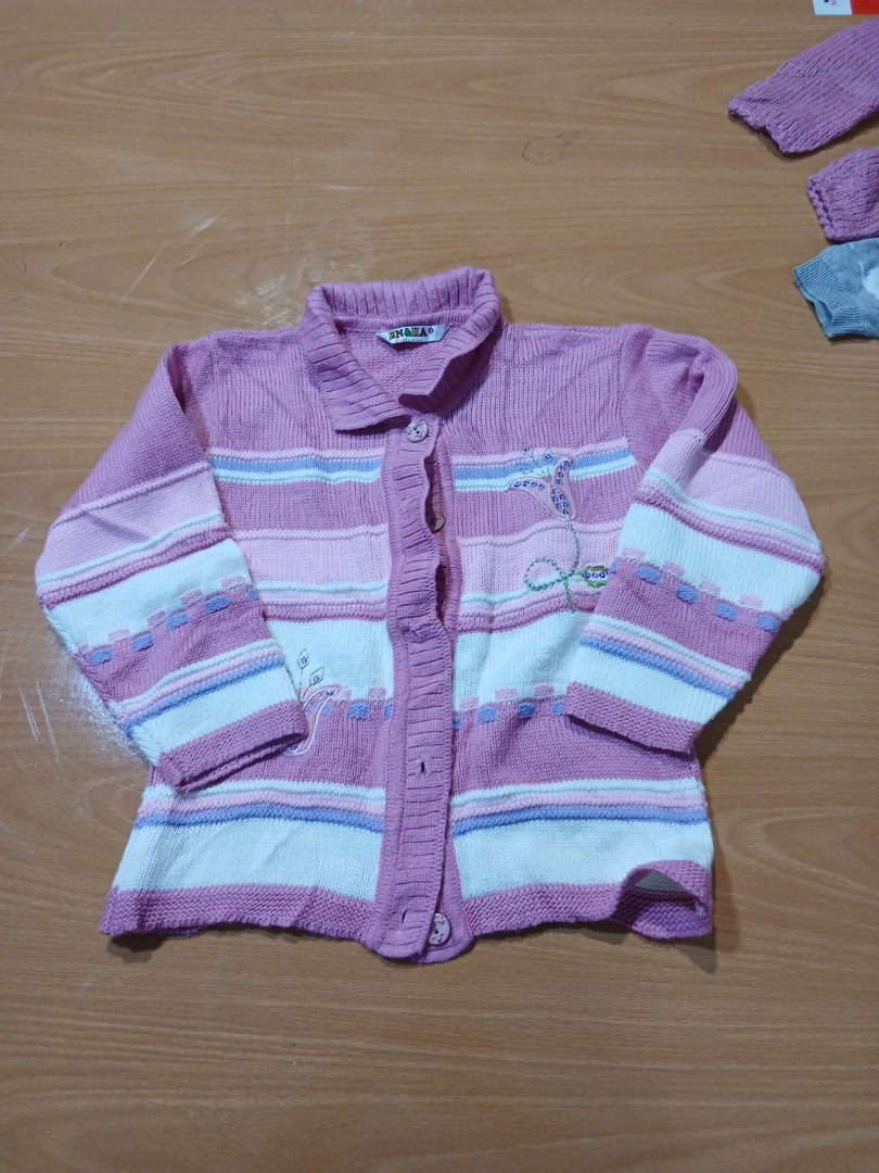 Striped Knit Cardigan