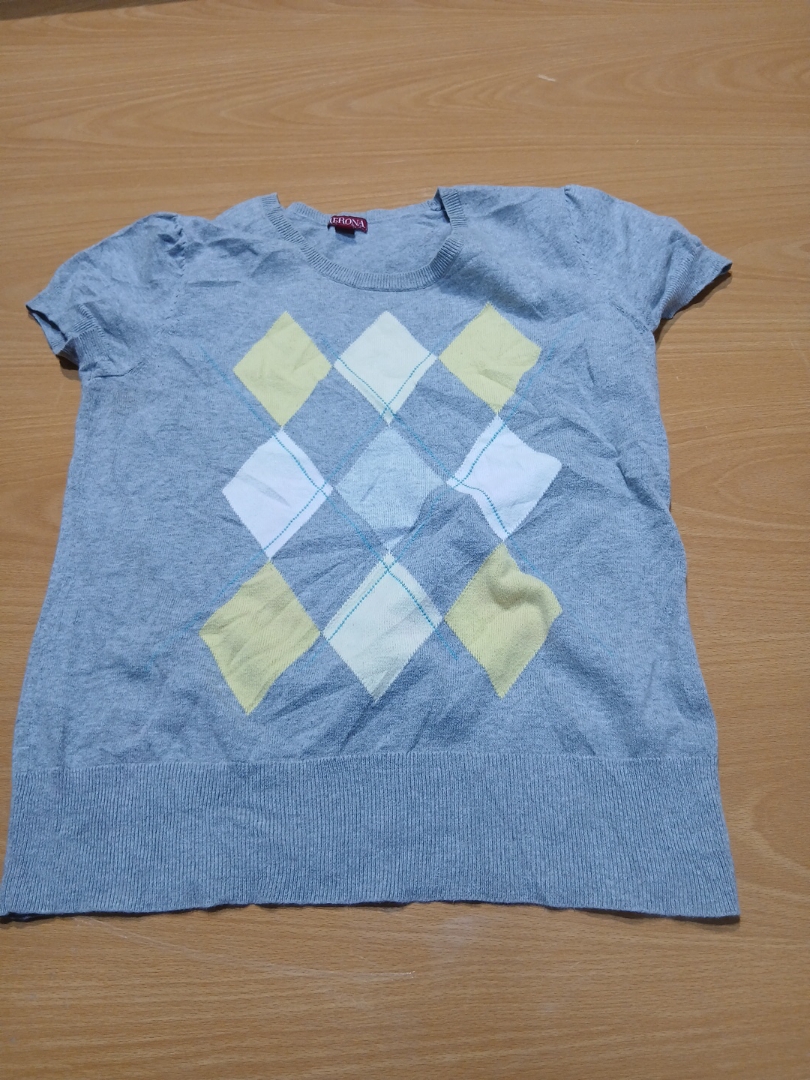 Merona Argyle Knit Top
