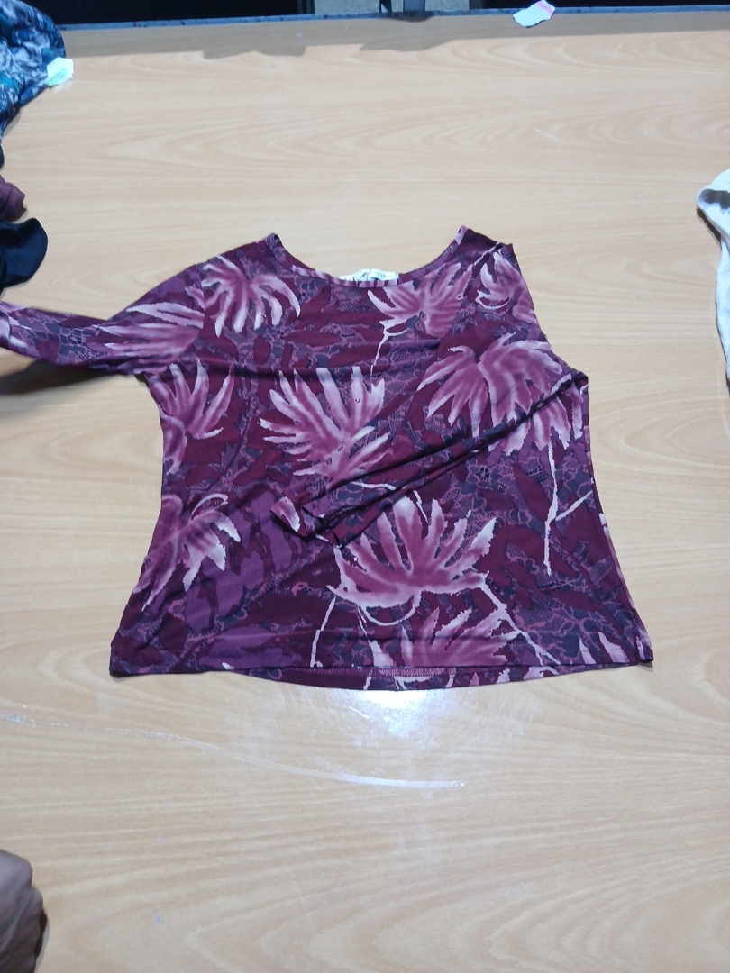 Floral Print Long Sleeve Top