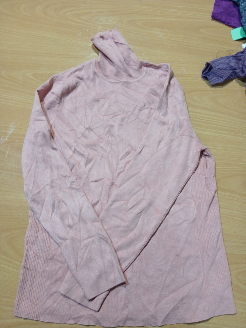 Chico's Pink Turtleneck Sweater