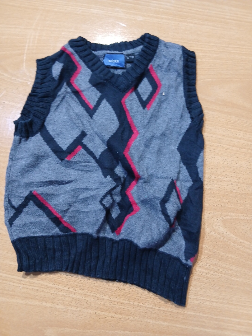 MEXX Gilet a maglia argyle