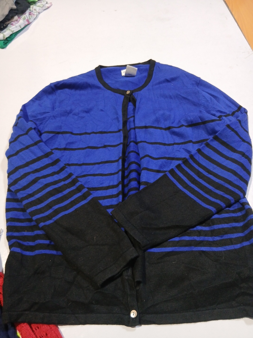 Liz Baker Striped Cardigan