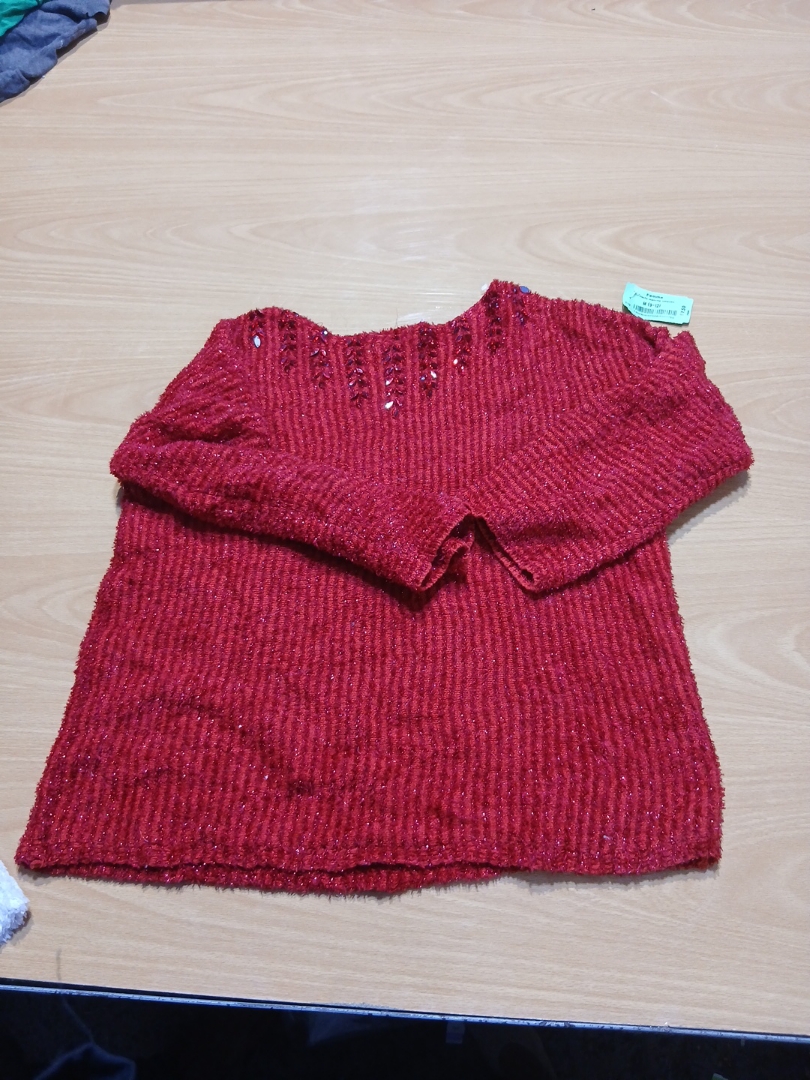 Ruby Rd. Red Knit Sweater