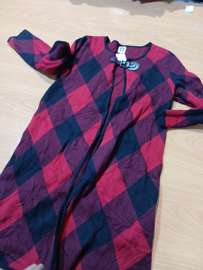 Anne Klein Plaid Cardigan