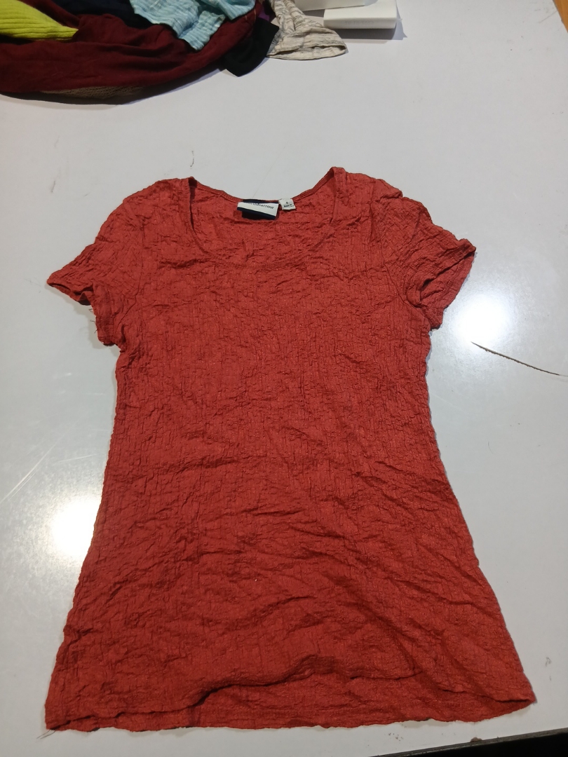 Top de Manga Corta Texturizado Croft & B..