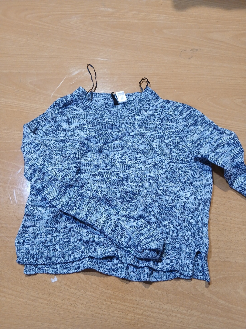 Blue Knit Sweater
