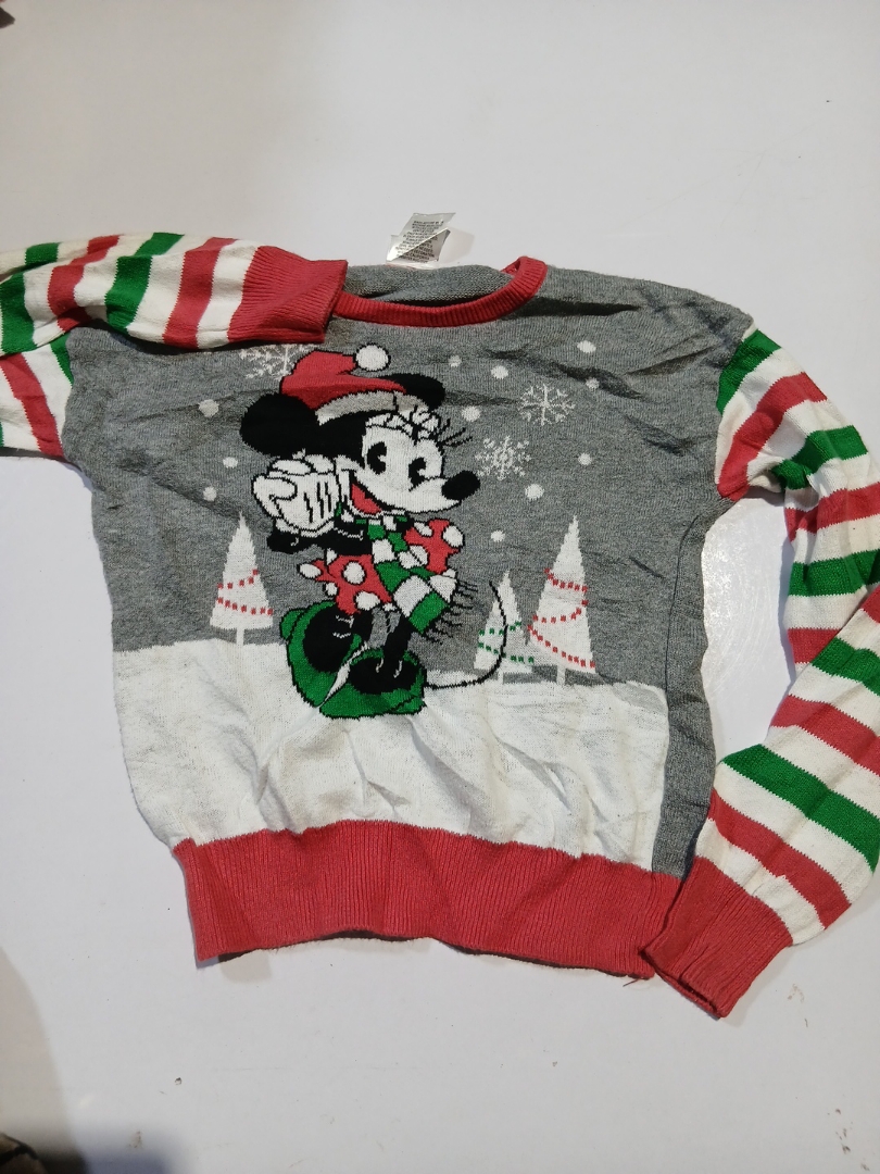 Disney Junior Minnie Mouse Christmas Sweater