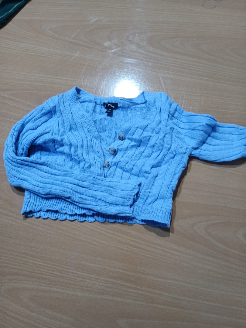 Art Class Blue Knit Cardigan