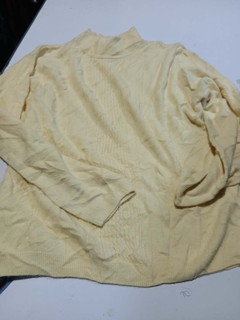 Casual Corner Annex Yellow Turtleneck Knit Sweater