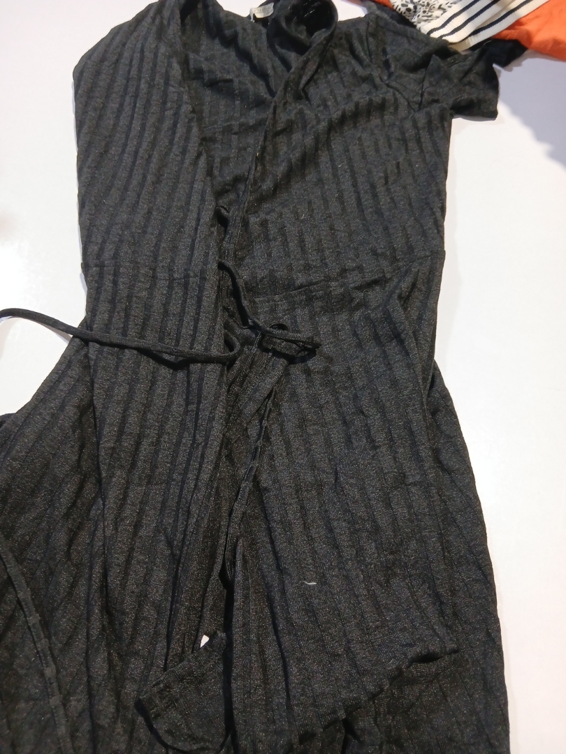 Zara Trafaluc Ribbed Wrap Dress