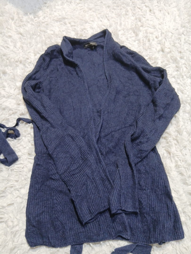 Banana Republic Blue Knit Cardigan