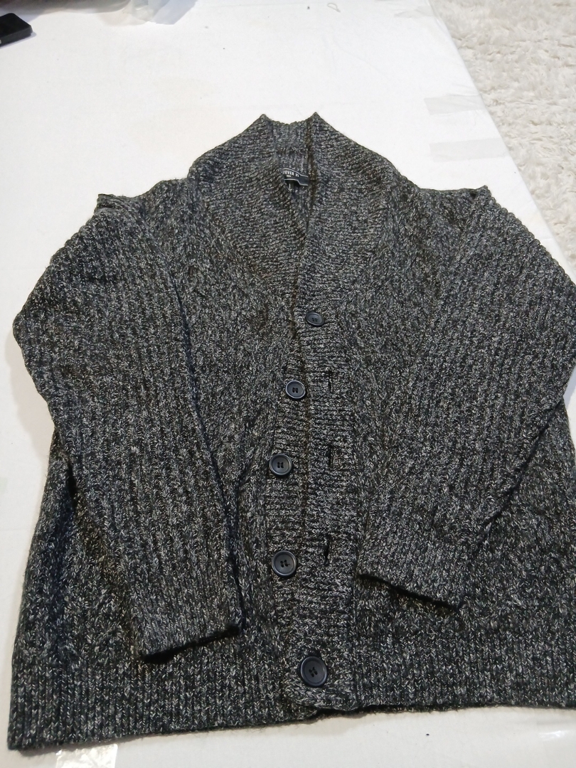 Forever 21 Herren Grauer Strick-Cardigan