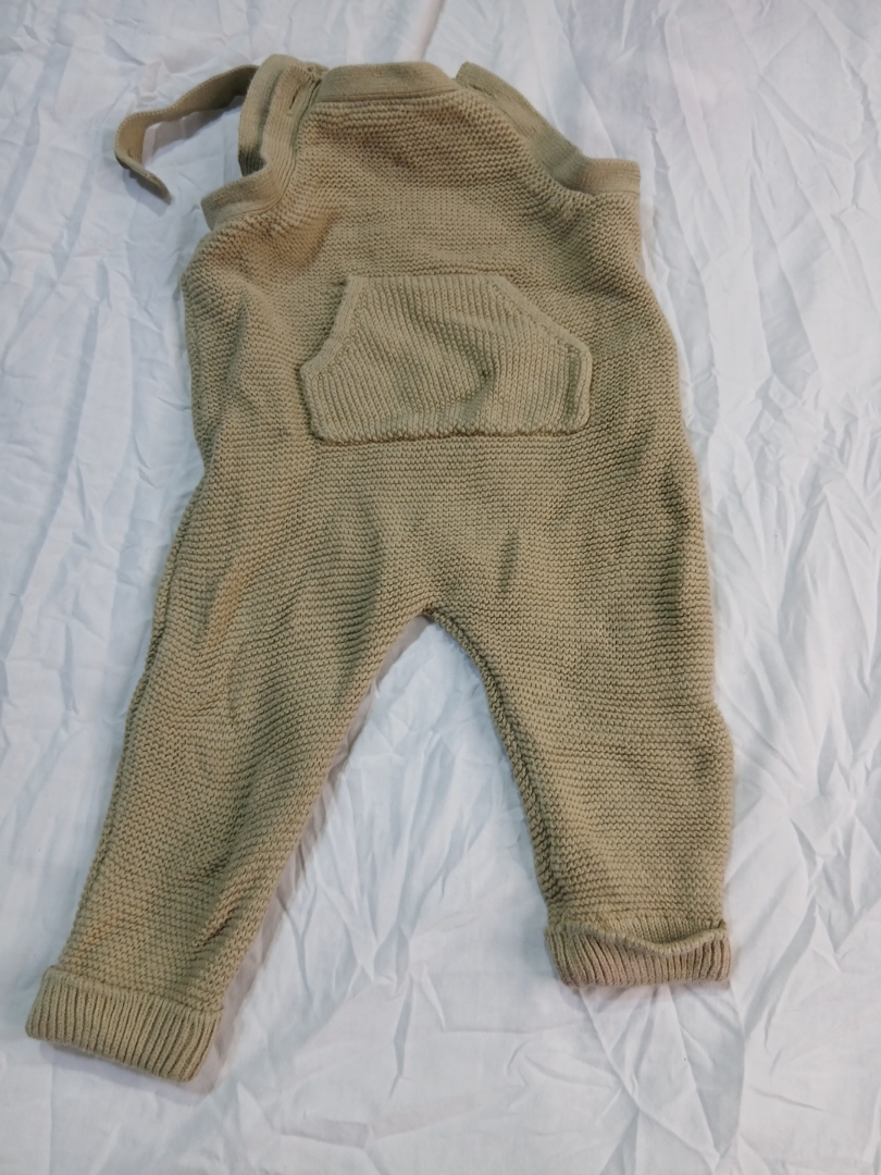 Salopette en tricot biologique Little Planet