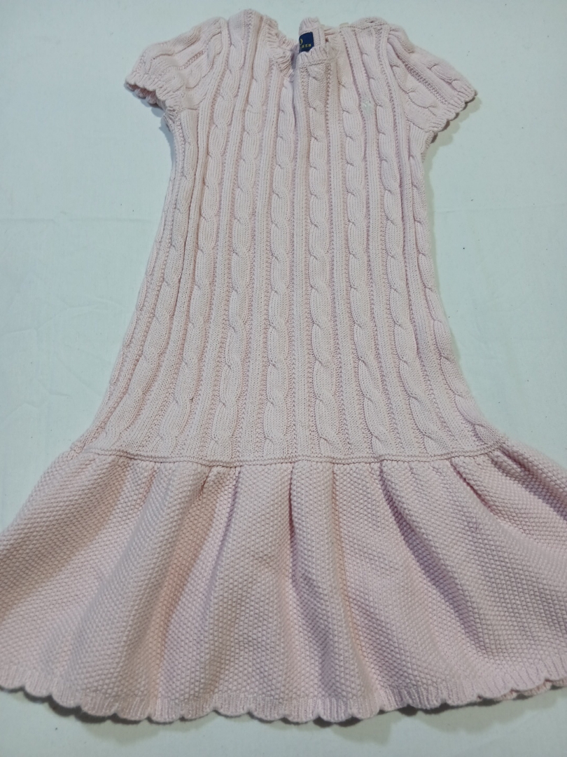 Ralph Lauren Pink Knit Dress