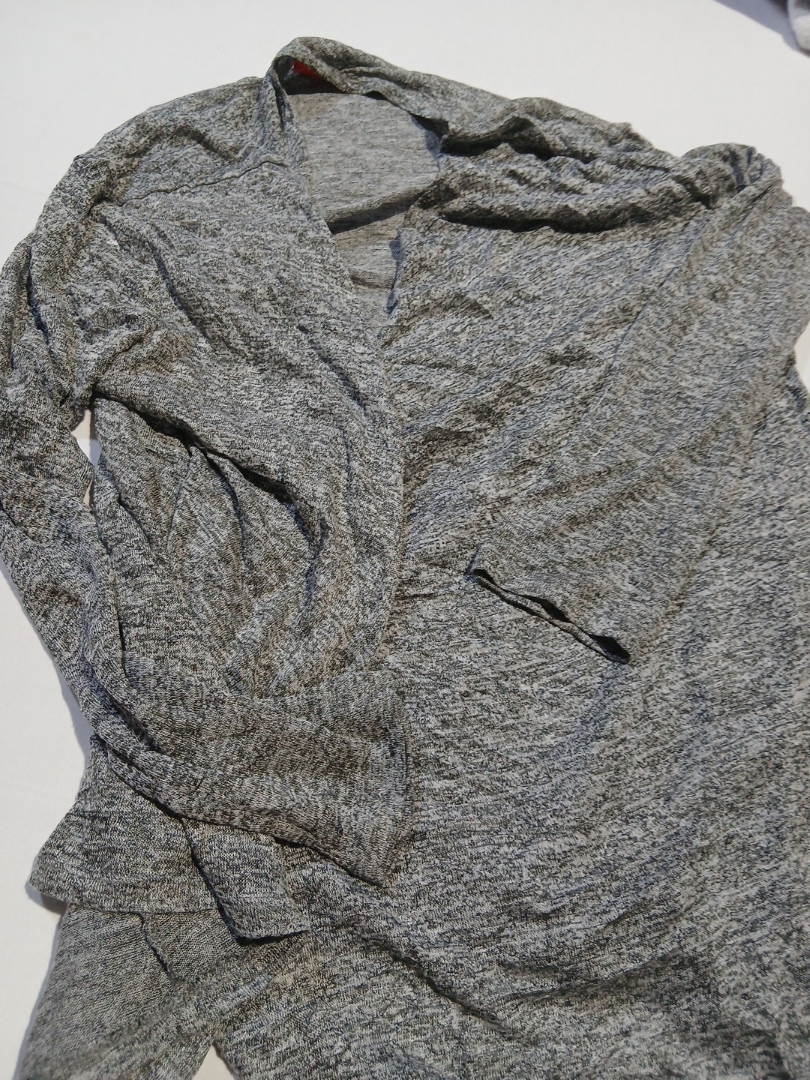 Joe Fresh Gray Knit Cardigan XL