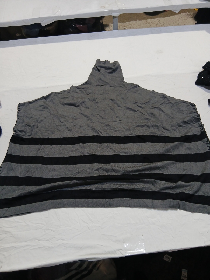 Chelsea & Theodore Striped Turtleneck Knitwear