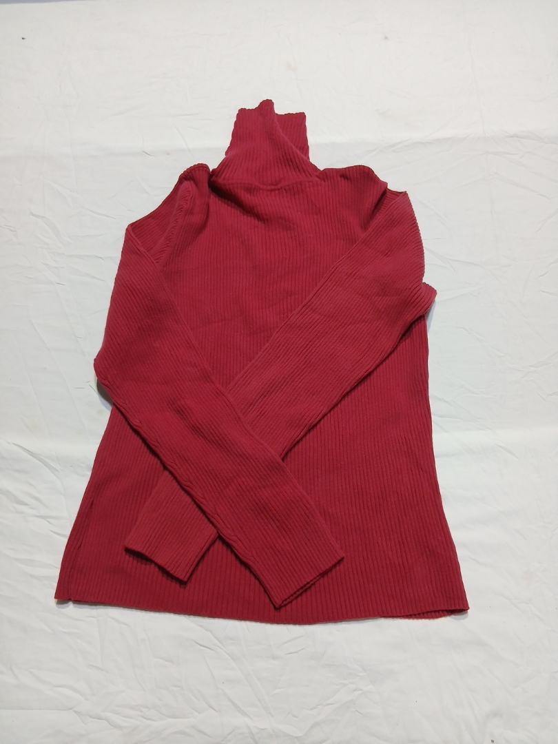 Maglione a collo alto rosso St. John's Bay
