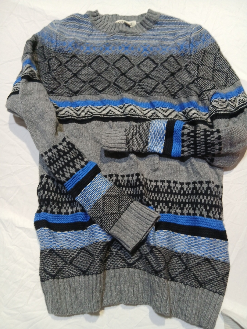 Cherokee Patterned Knit Sweater