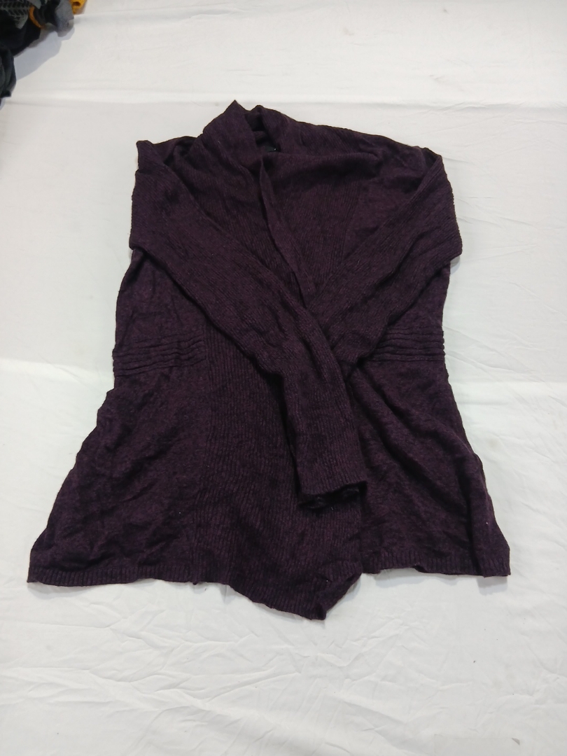 Apt. 9 Purple Knit Cardigan