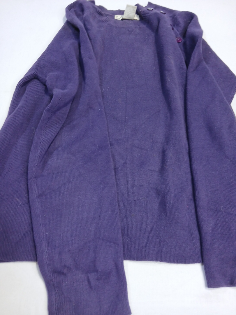 Dressbarn Purple Knit Sweater