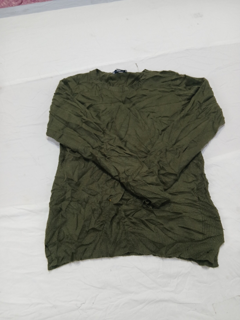 Olive Green Knit Sweater