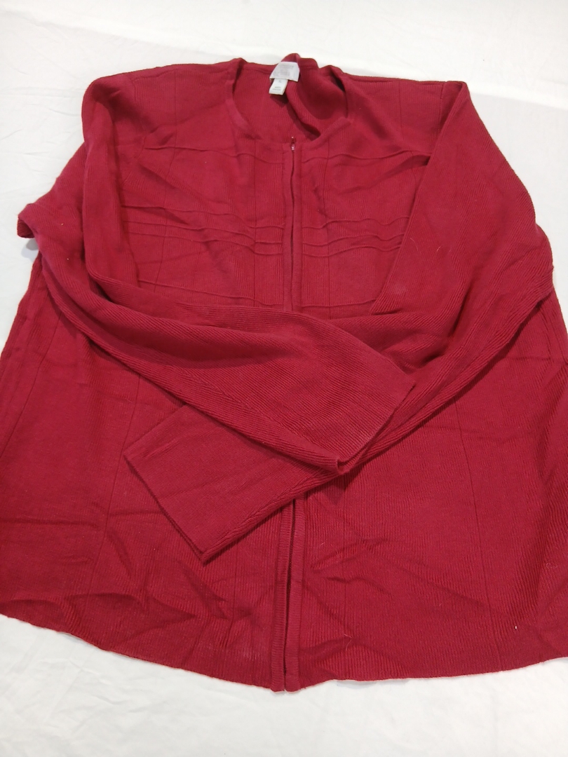 Christopher Banks Red Knit Cardigan
