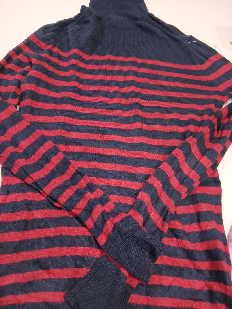 Joe Fresh Striped Turtleneck Sweater
