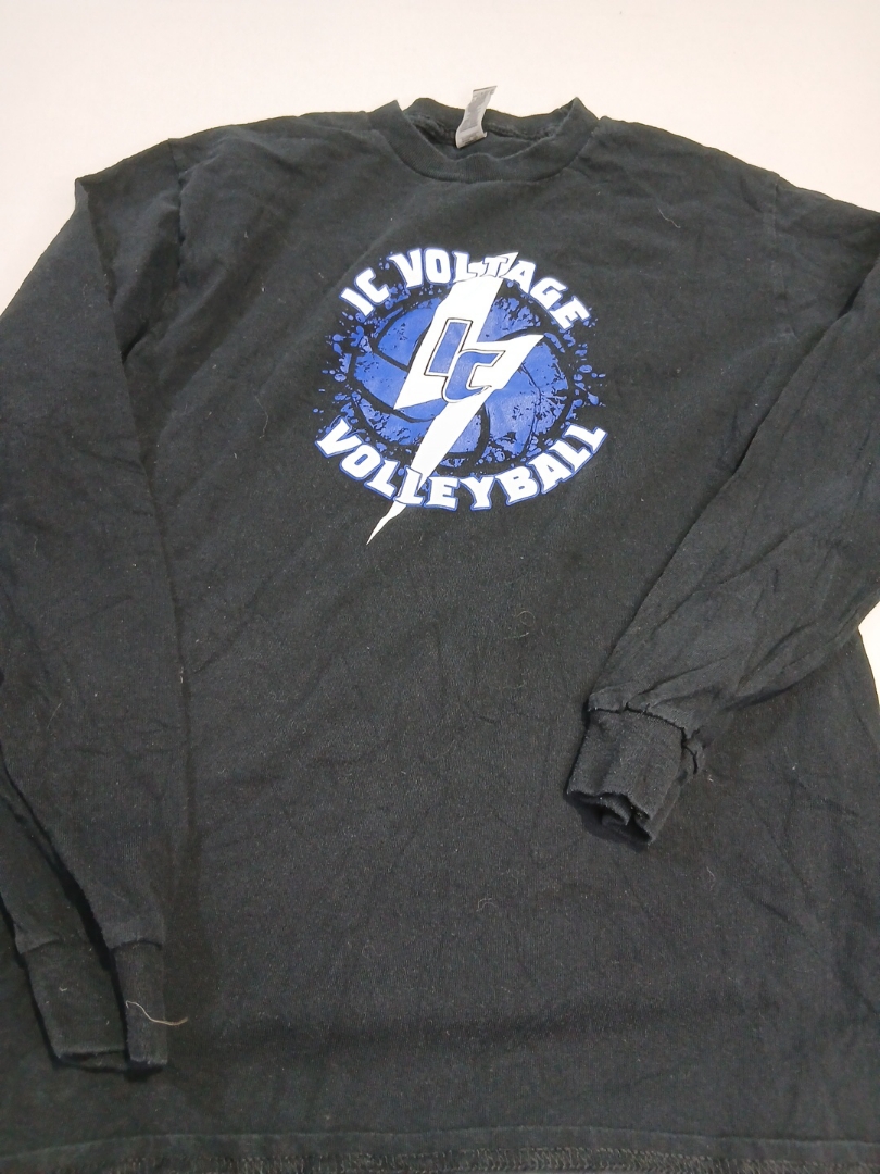 Black Long Sleeve Graphic T-shirt