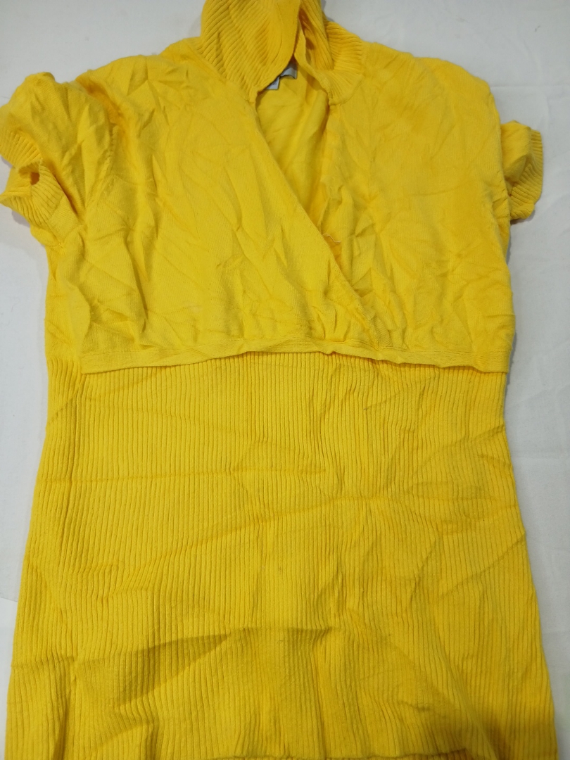 Jessica Yellow Knit Top