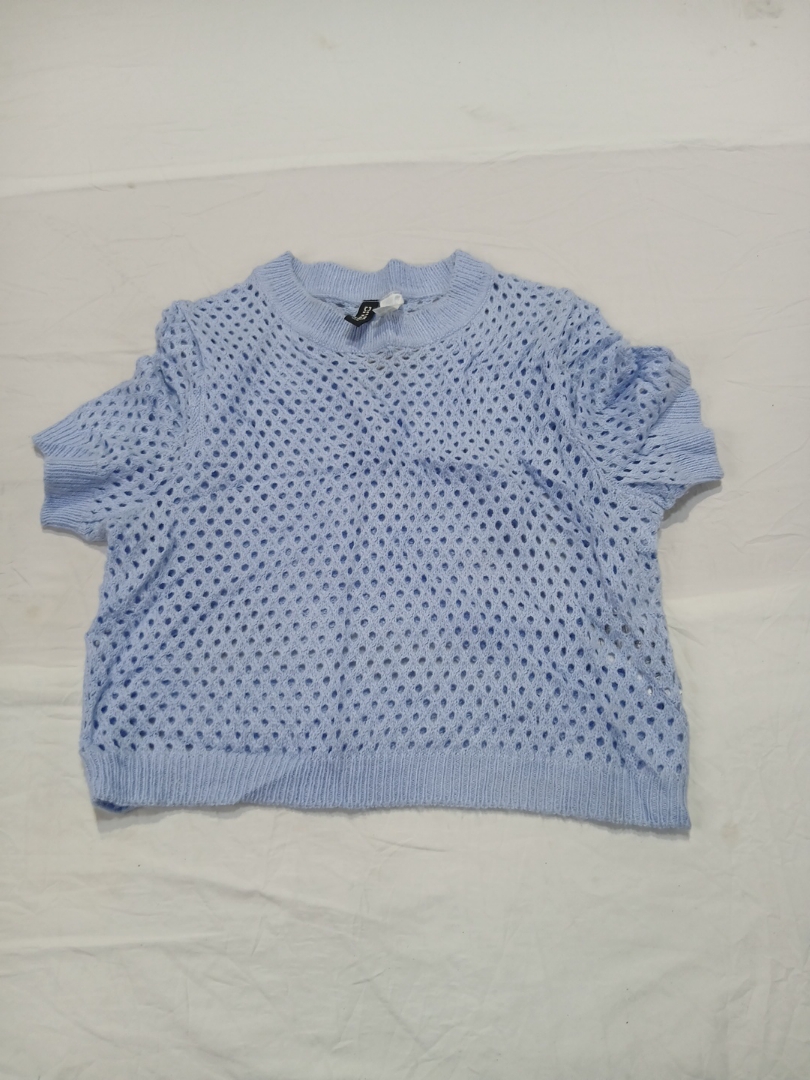 H&M Divided Blue Knit Top