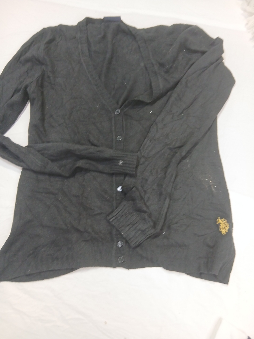 U.S. Polo Assn. Black Knit Cardigan